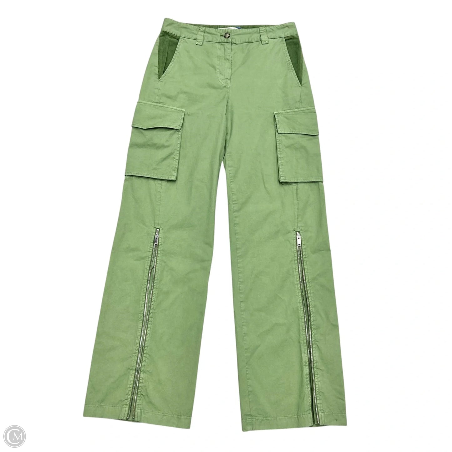 Pants Luxury Designer By Stella Mccartney In Green, Size: 4
