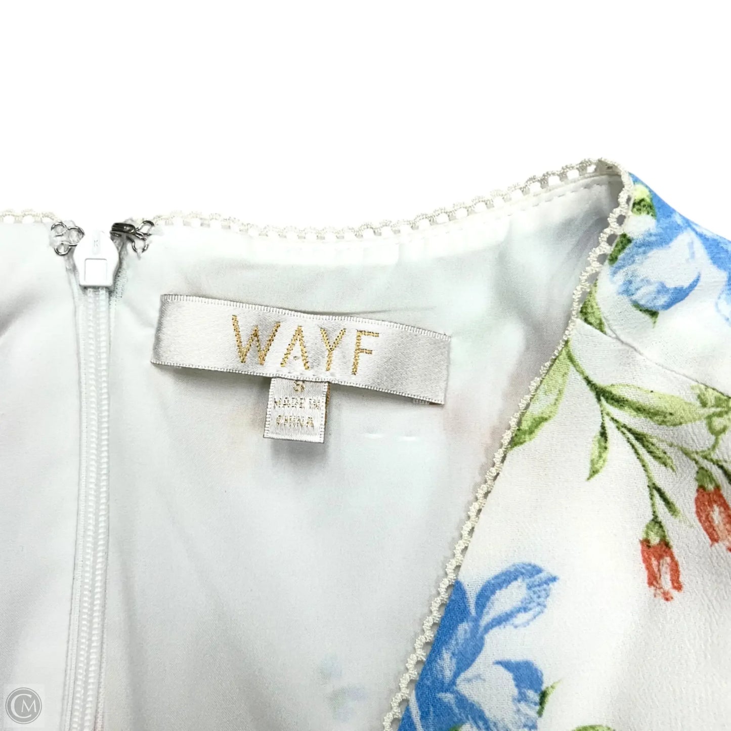 Dress Casual Midi By Wayf In Floral Print, Size: M