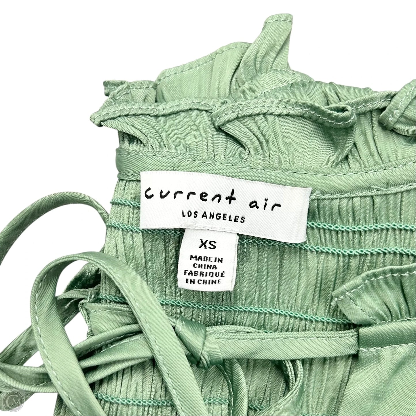 Dress Casual Short By Current Air In Green, Size: Xs