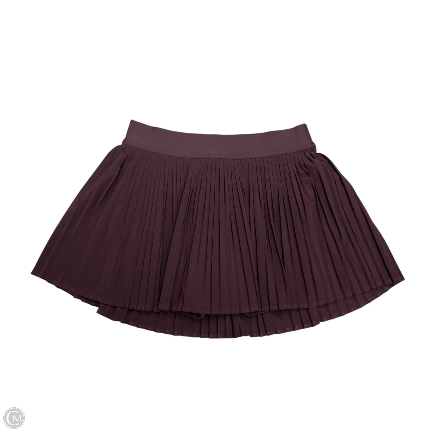 Athletic Skirt By Lululemon In Maroon, Size: S