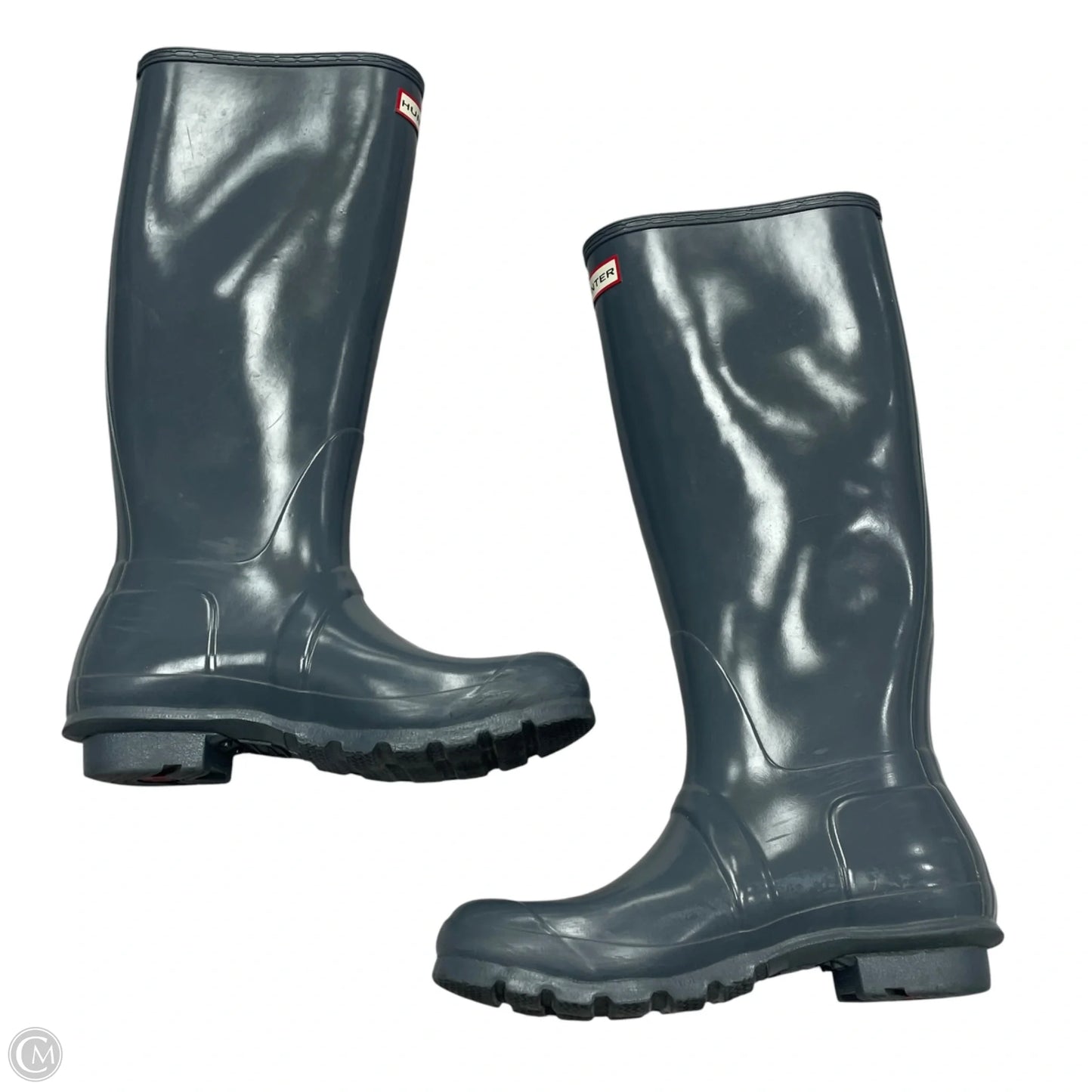 Boots Rain By Hunter In Grey, Size: 8