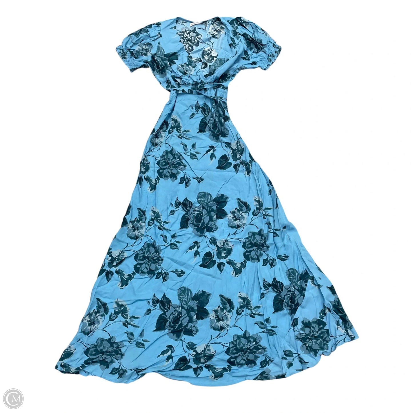 Dress Party Long By Faithfull The Brand In Blue, Size: S