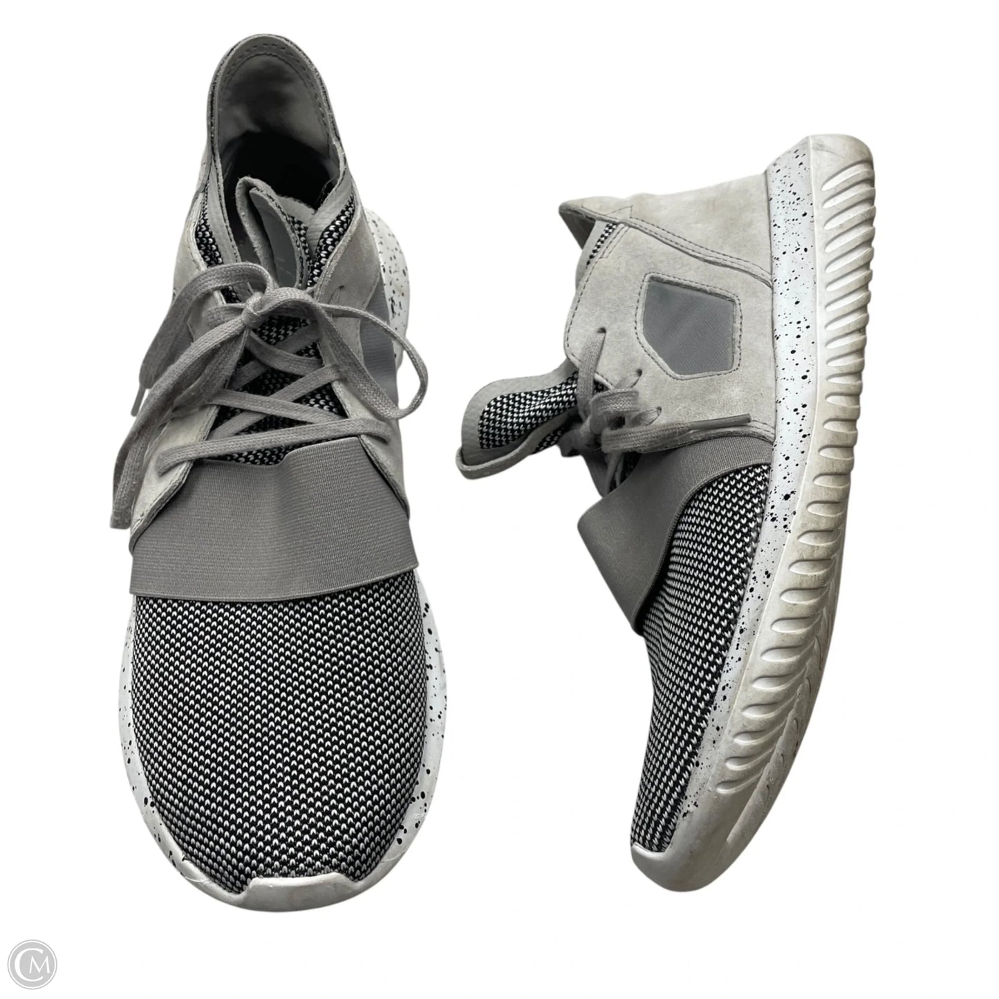 Shoes Athletic By Adidas In Grey, Size: 9