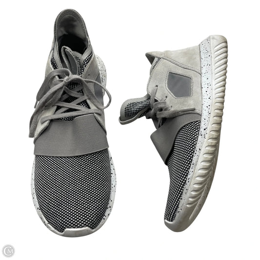 Shoes Athletic By Adidas In Grey, Size: 9