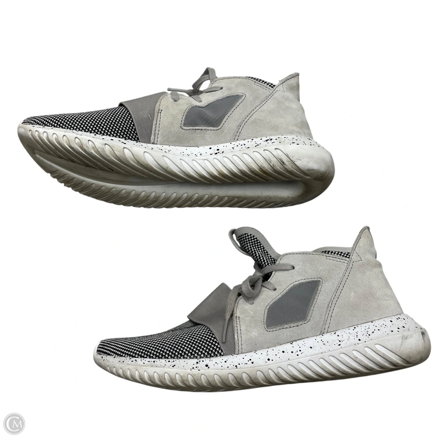 Shoes Athletic By Adidas In Grey, Size: 9