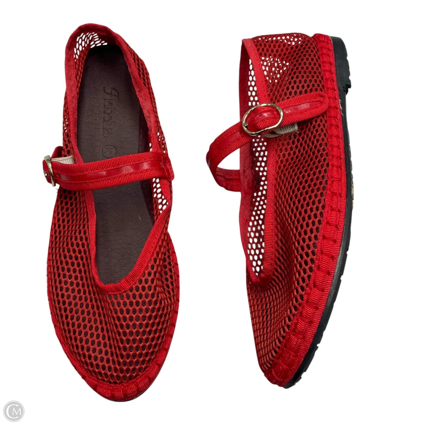 Shoes Flats By Flabelus In Red, Size: 6.5