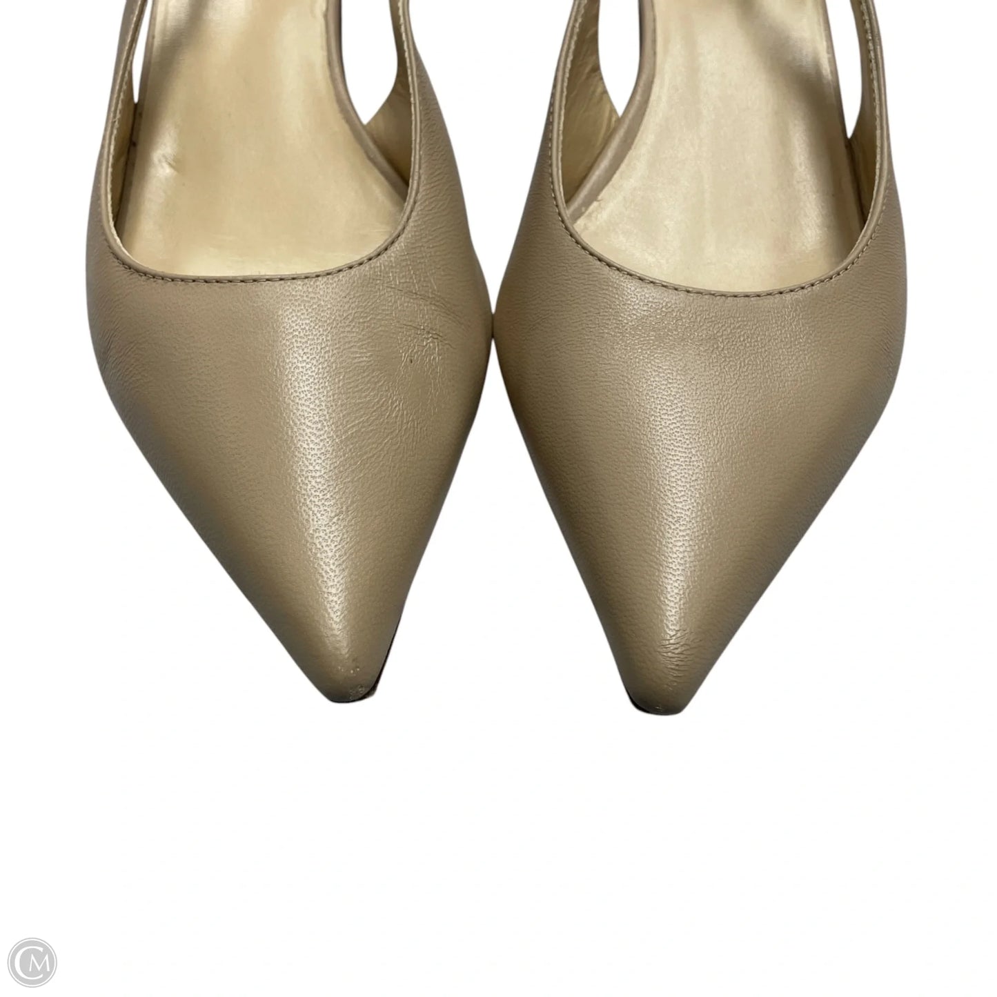 Shoes Heels Kitten By M. Gemi In Tan, Size: 6