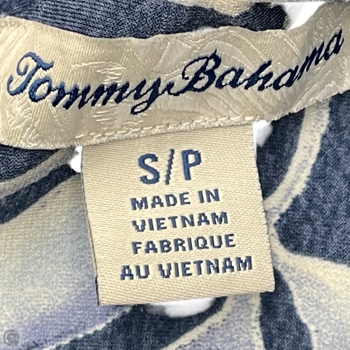 Dress Casual Maxi By Tommy Bahama In Blue & White, Size: S
