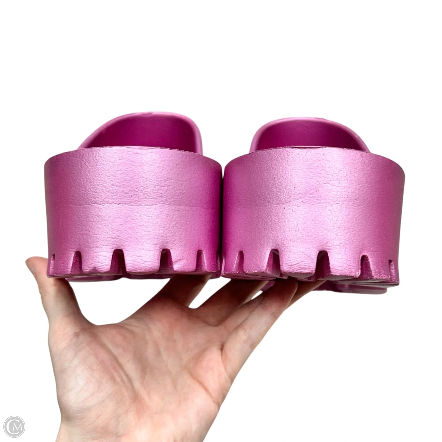 Shoes Heels Platform By Jeffrey Campbell In Pink, Size: 7