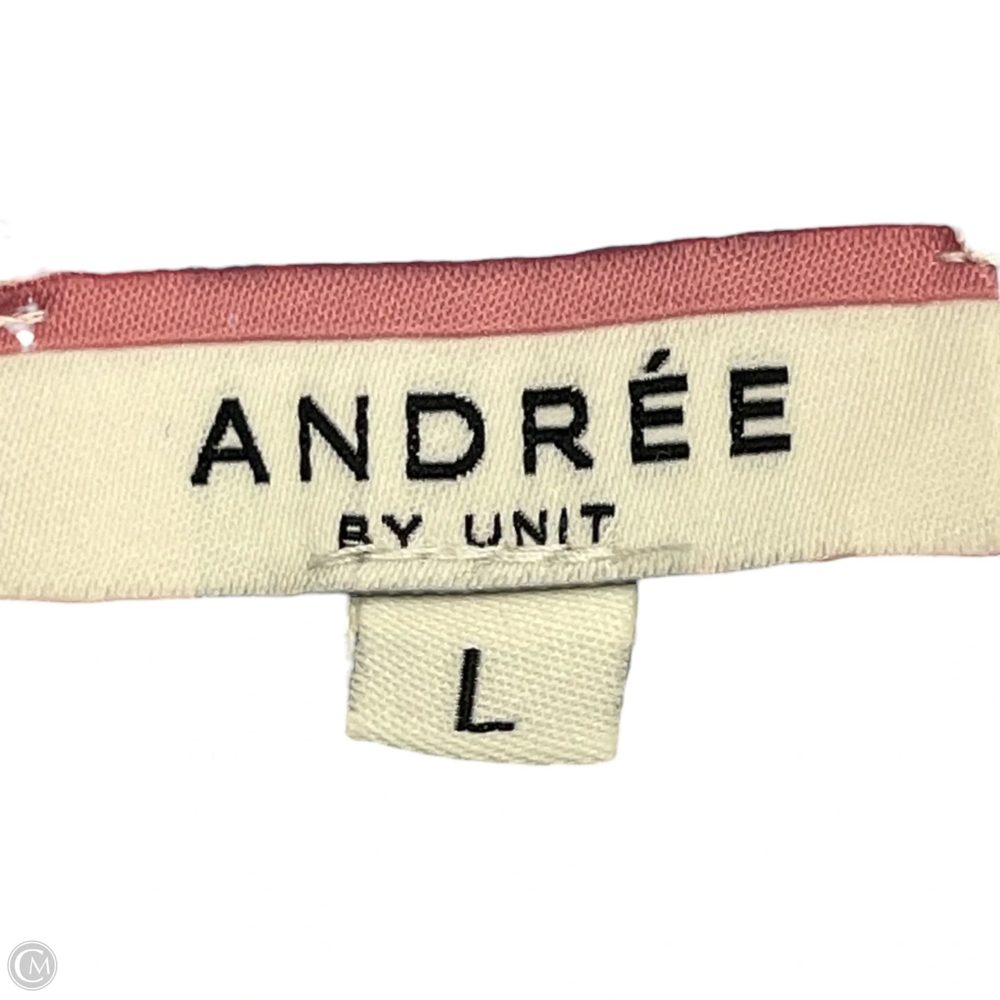 Dress Casual Short By Andree By Unit In Blue & White, Size: L