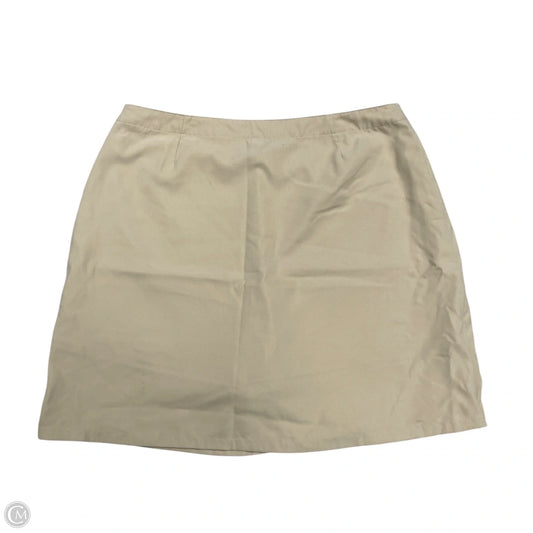 Athletic Skirt By Patagonia In Tan, Size: 14