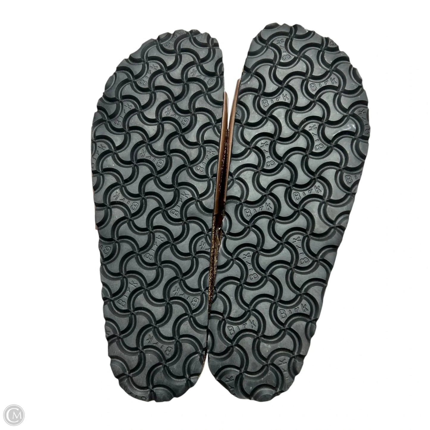 Sandals Flats By Birkenstock In Rose Gold, Size: 9