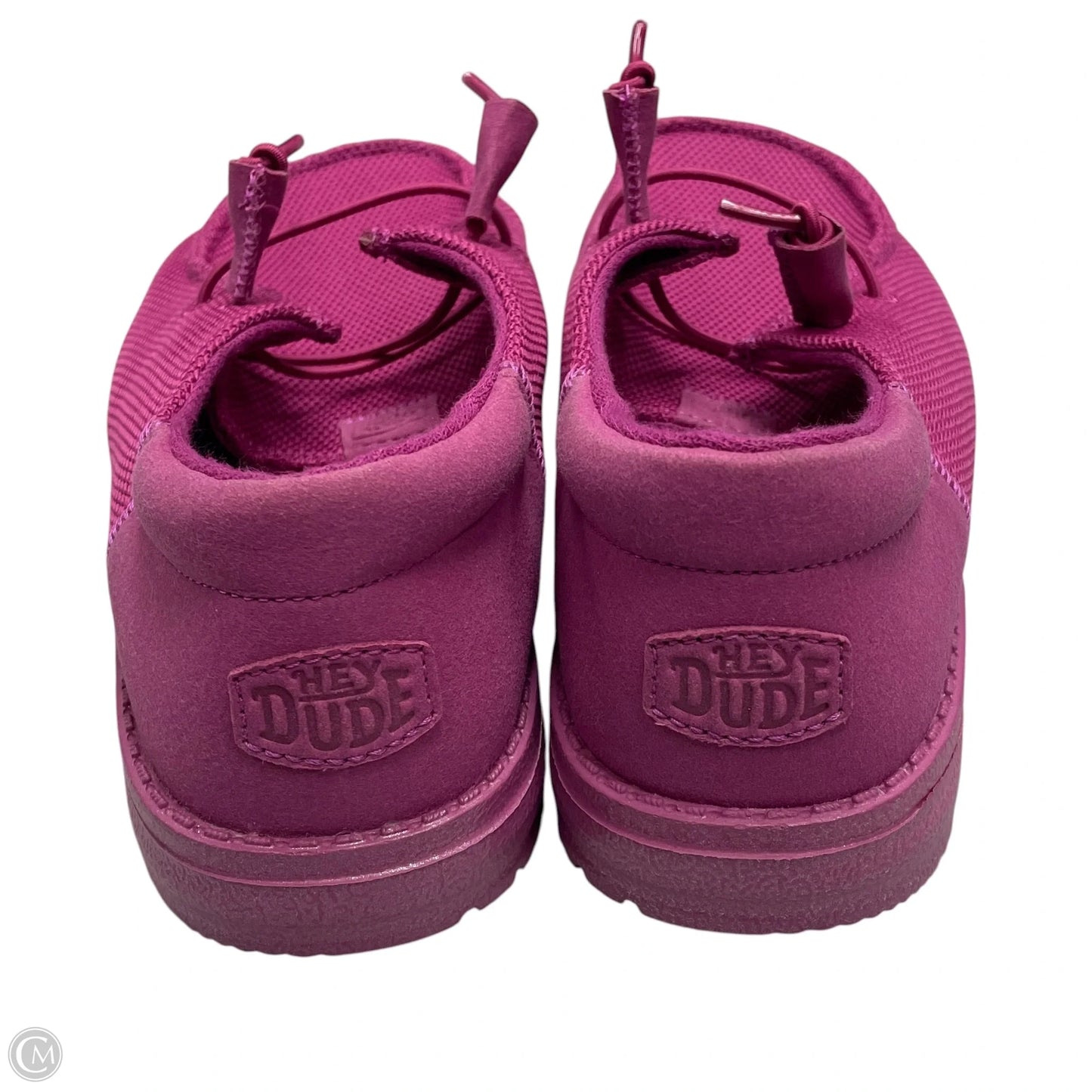 Shoes Flats By Hey Dude In Pink, Size: 10
