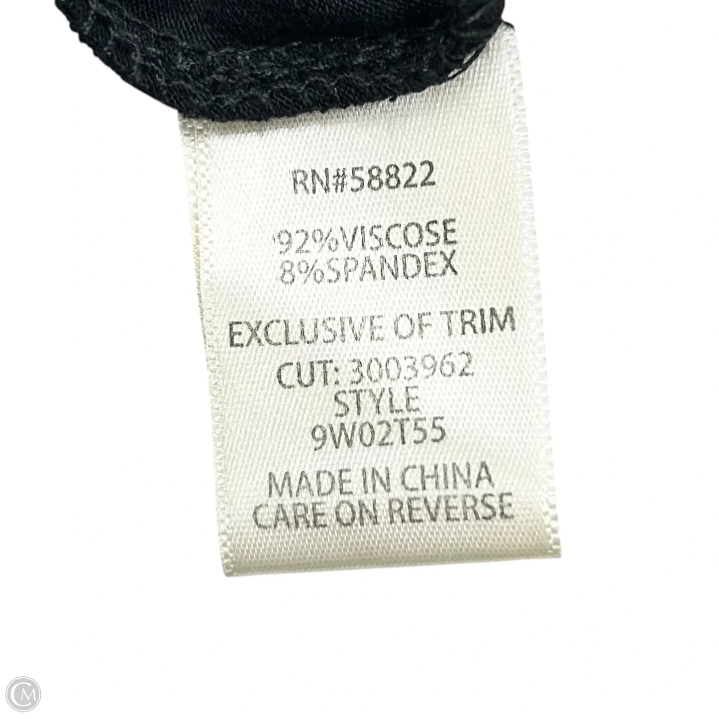 Dress Casual Short By Max Studio In Black & White, Size: 3x