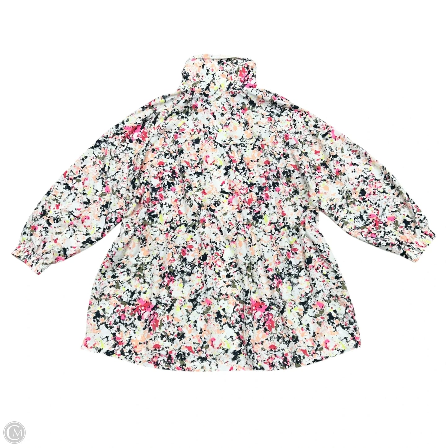 Athletic Jacket By Livi Active In Pink & White, Size: 3x