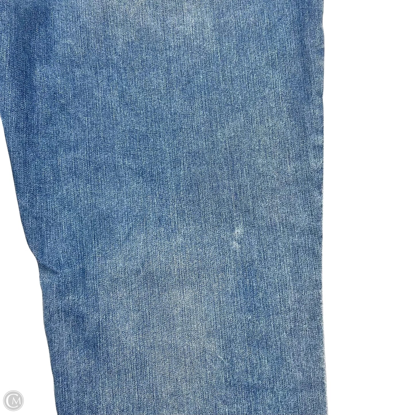 Jeans Cropped By Chicos In Blue Denim, Size: 18