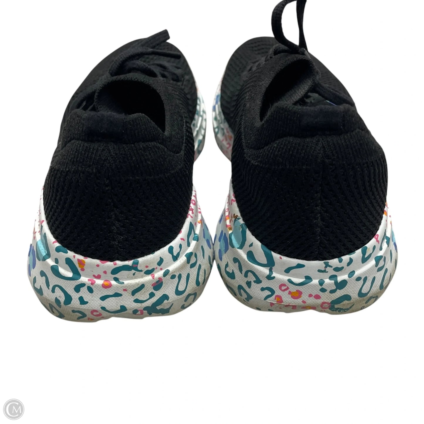 Shoes Athletic By Skechers In Black & White, Size: 8.5