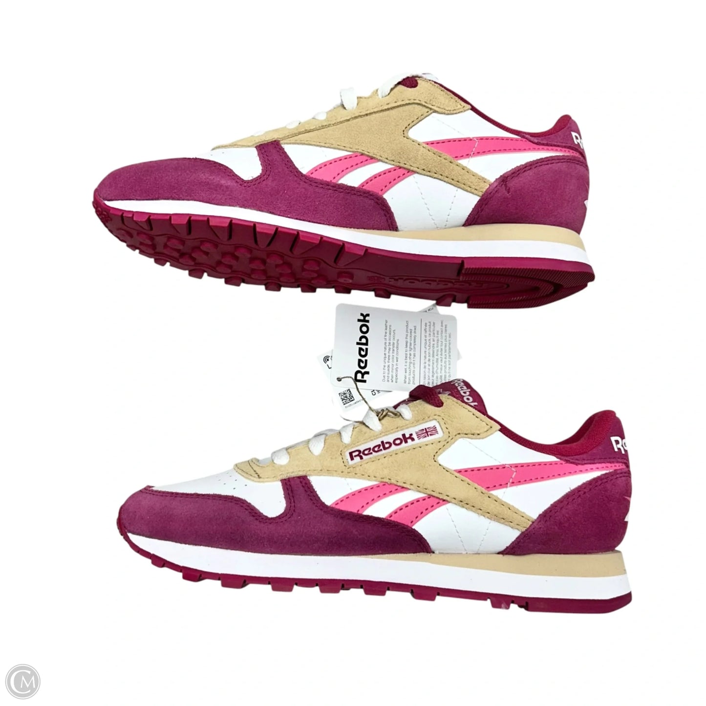 Shoes Sneakers By Reebok In Pink & White, Size: 8.5