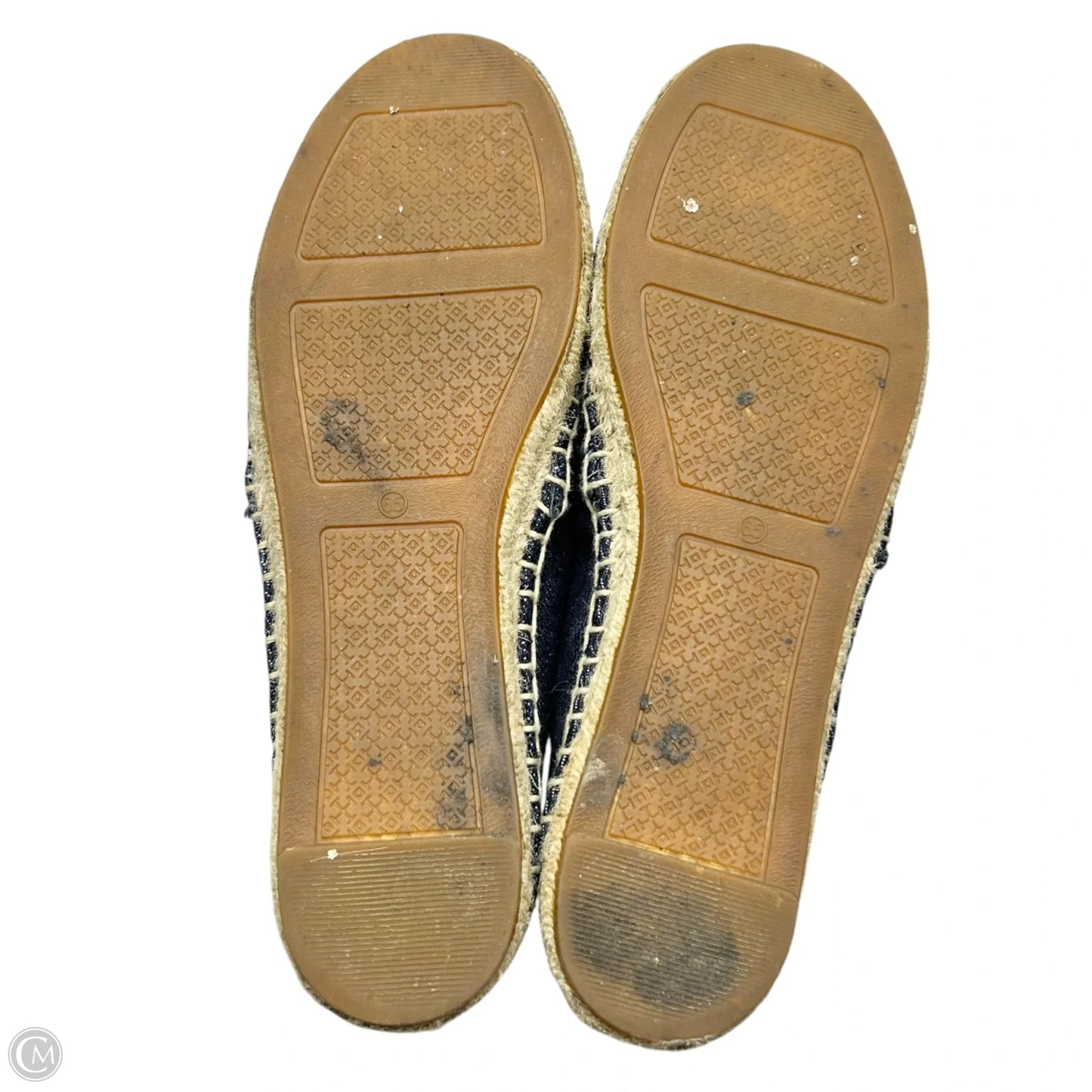 Shoes Designer By Tory Burch In Blue Denim, Size: 6.5