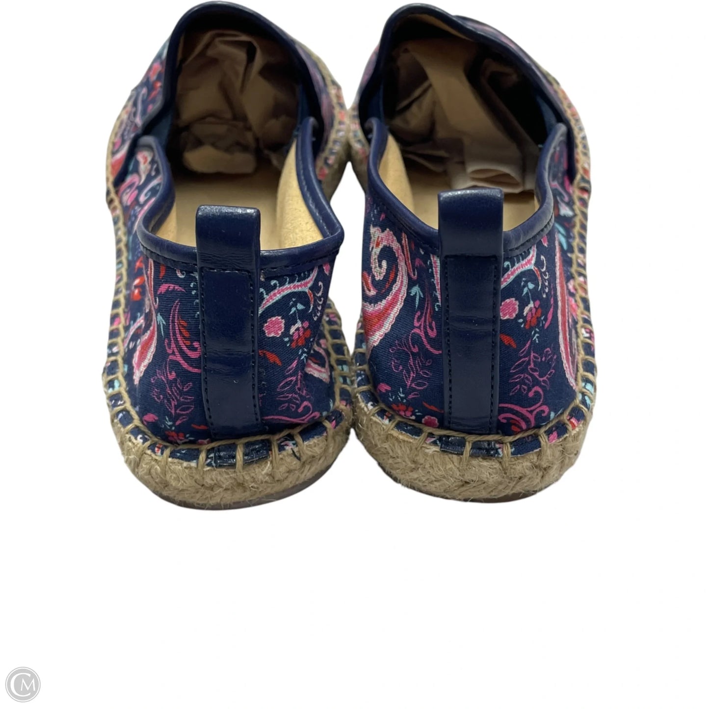 Shoes Flats By Talbots In Blue & Pink, Size: 6.5