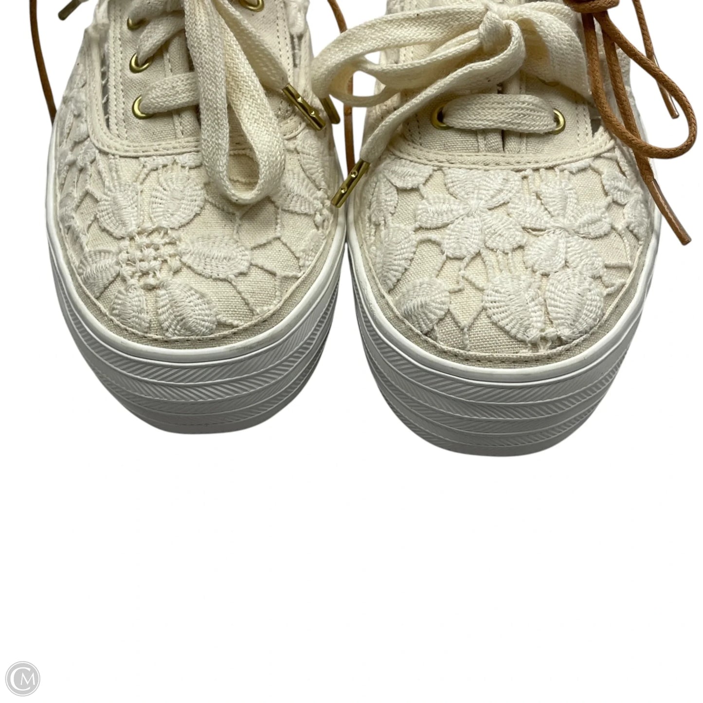 Shoes Sneakers By Keds In Cream, Size: 7.5