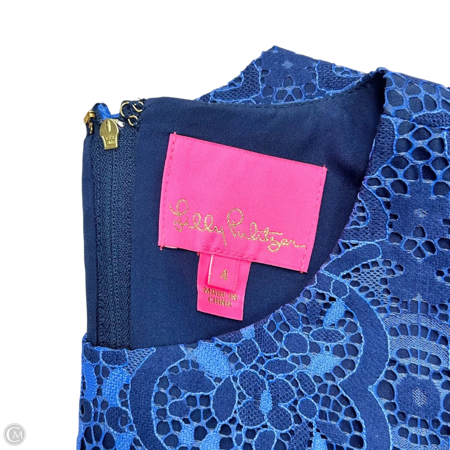 Dress Designer By Lilly Pulitzer In Blue, Size: S