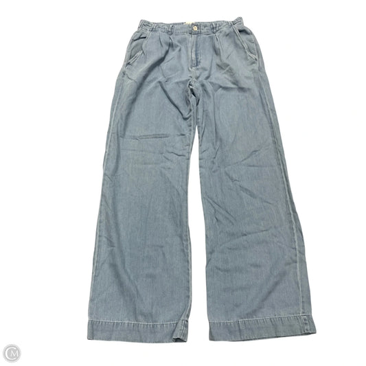 Pants Wide Leg By Cloth & Stone In Blue Denim, Size: 2