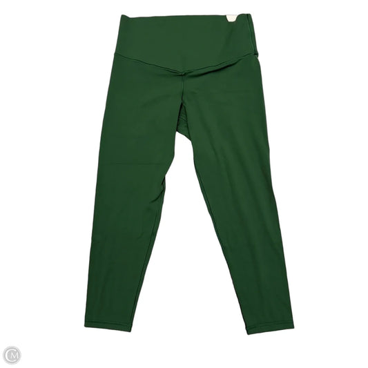 Athletic Leggings By Offline In Green, Size: Xl