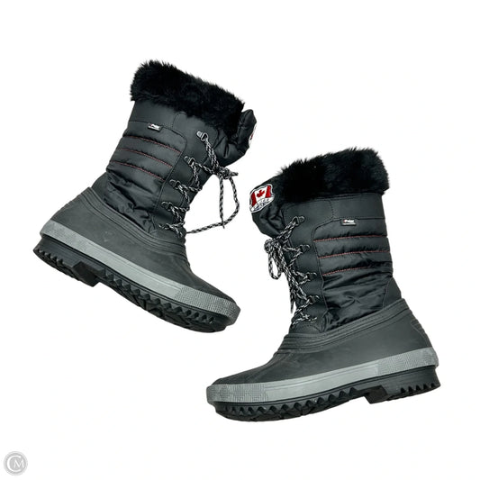 Boots Snow By Pajar In Black, Size: 11