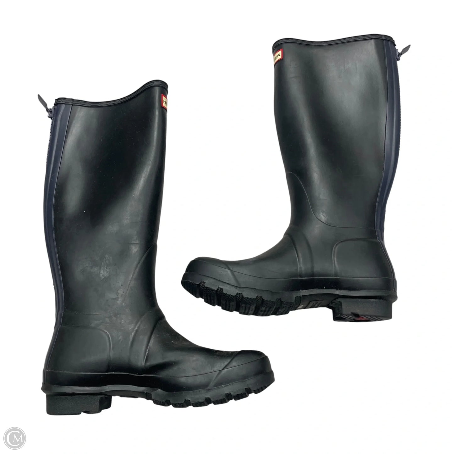 Boots Rain By Hunter In Black, Size: 7