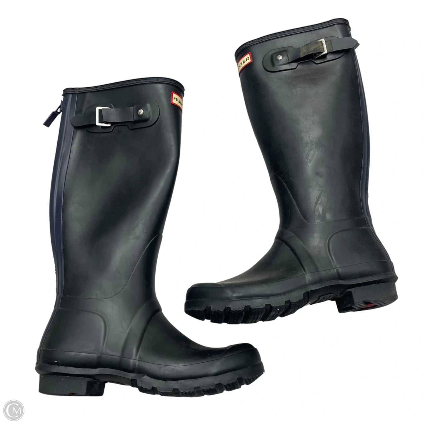 Boots Rain By Hunter In Black, Size: 7