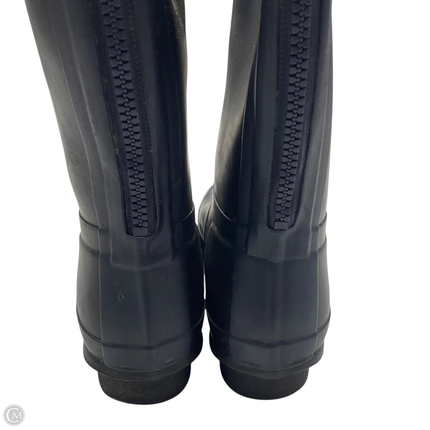 Boots Rain By Hunter In Black, Size: 7