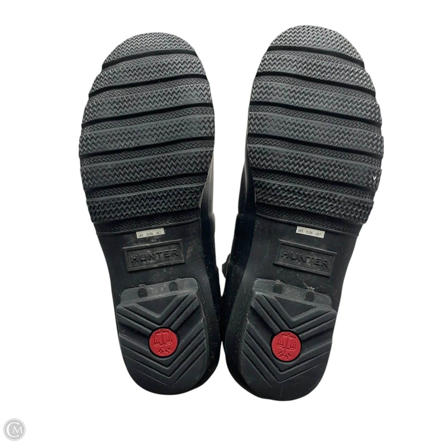 Boots Rain By Hunter In Black, Size: 7