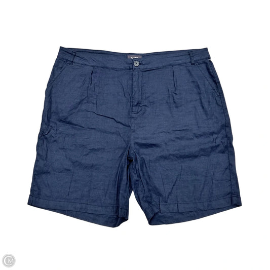 Shorts By Not Your Daughters Jeans In Navy, Size: 14