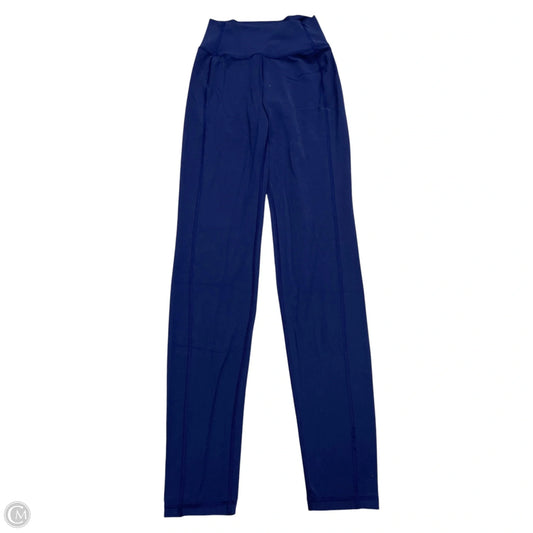 Athletic Leggings By Lululemon In Navy, Size: Xs