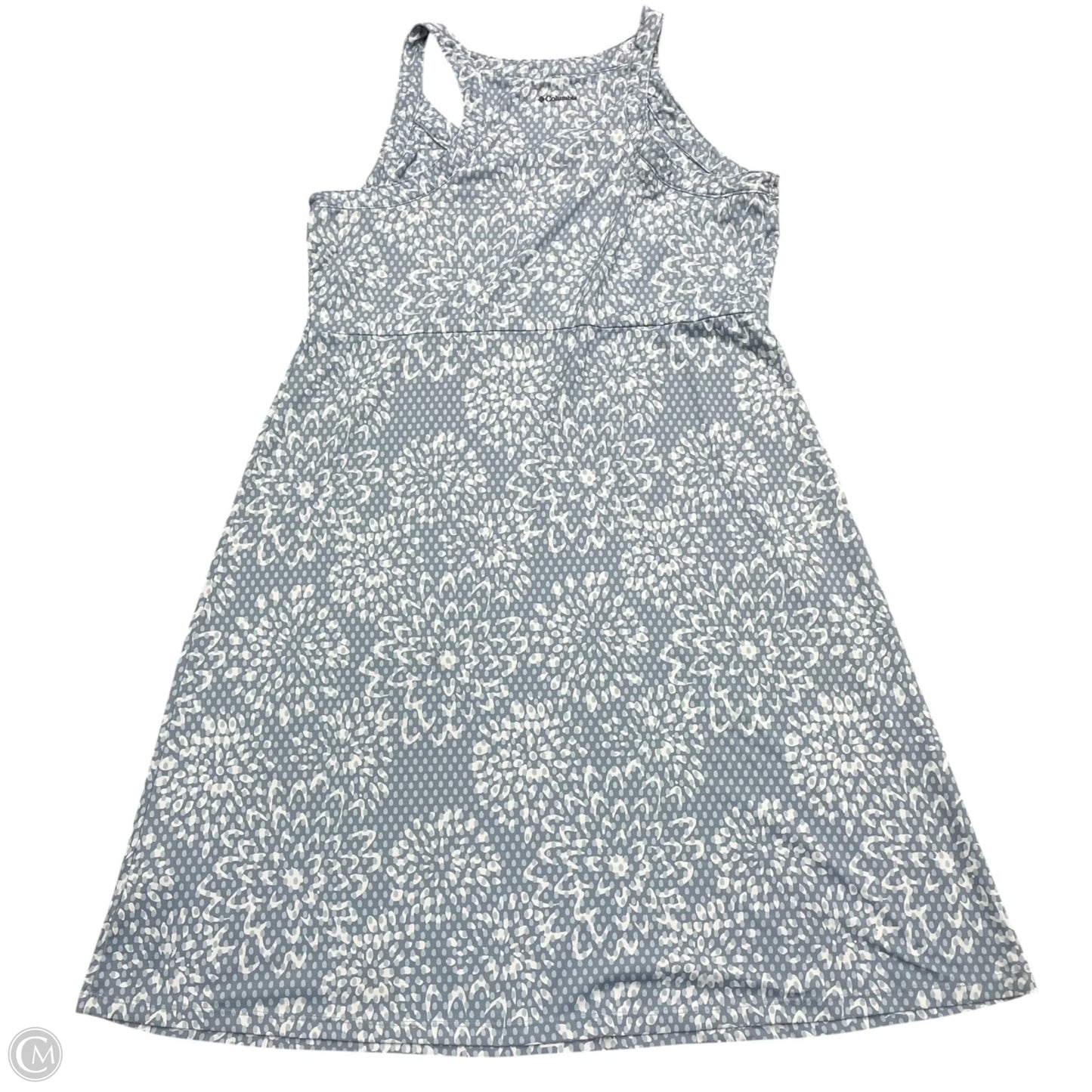 Athletic Dress By Columbia In Blue & White, Size: L