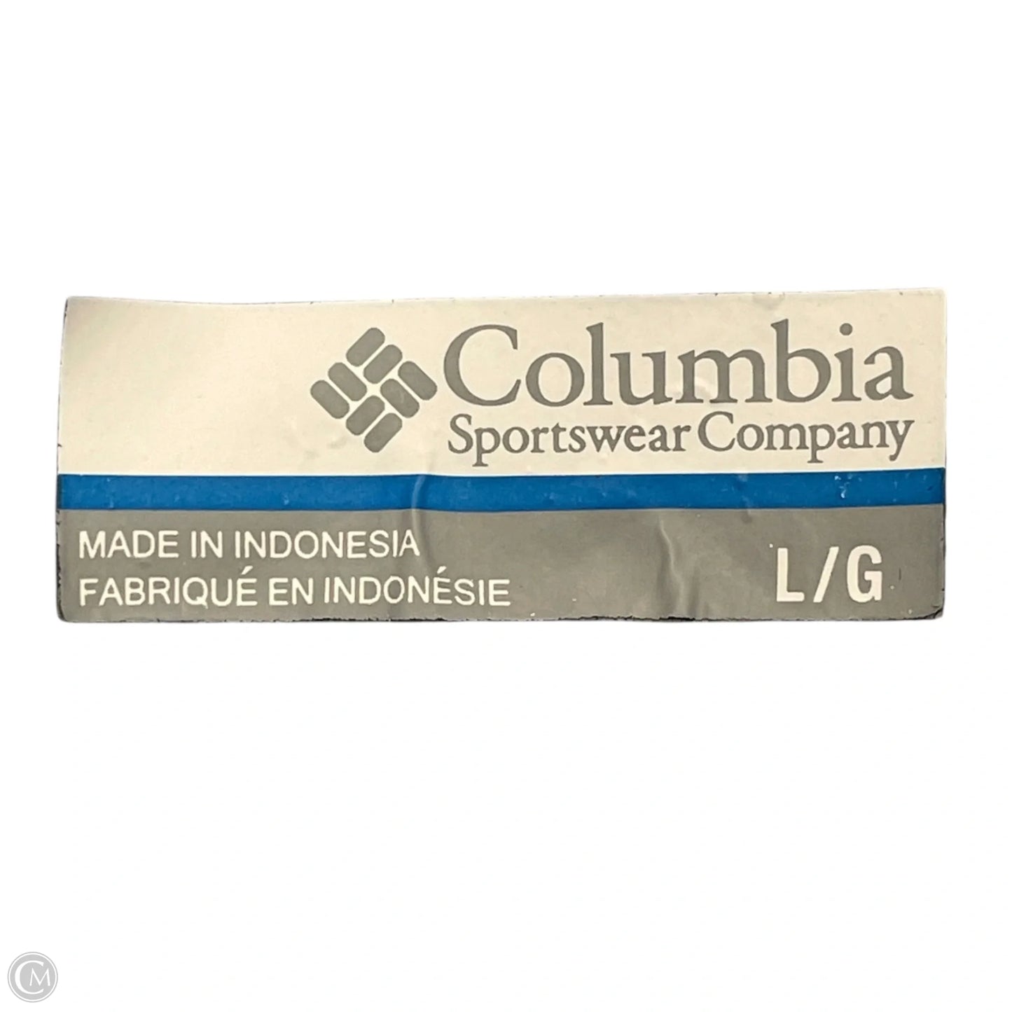 Athletic Dress By Columbia In Blue & White, Size: L