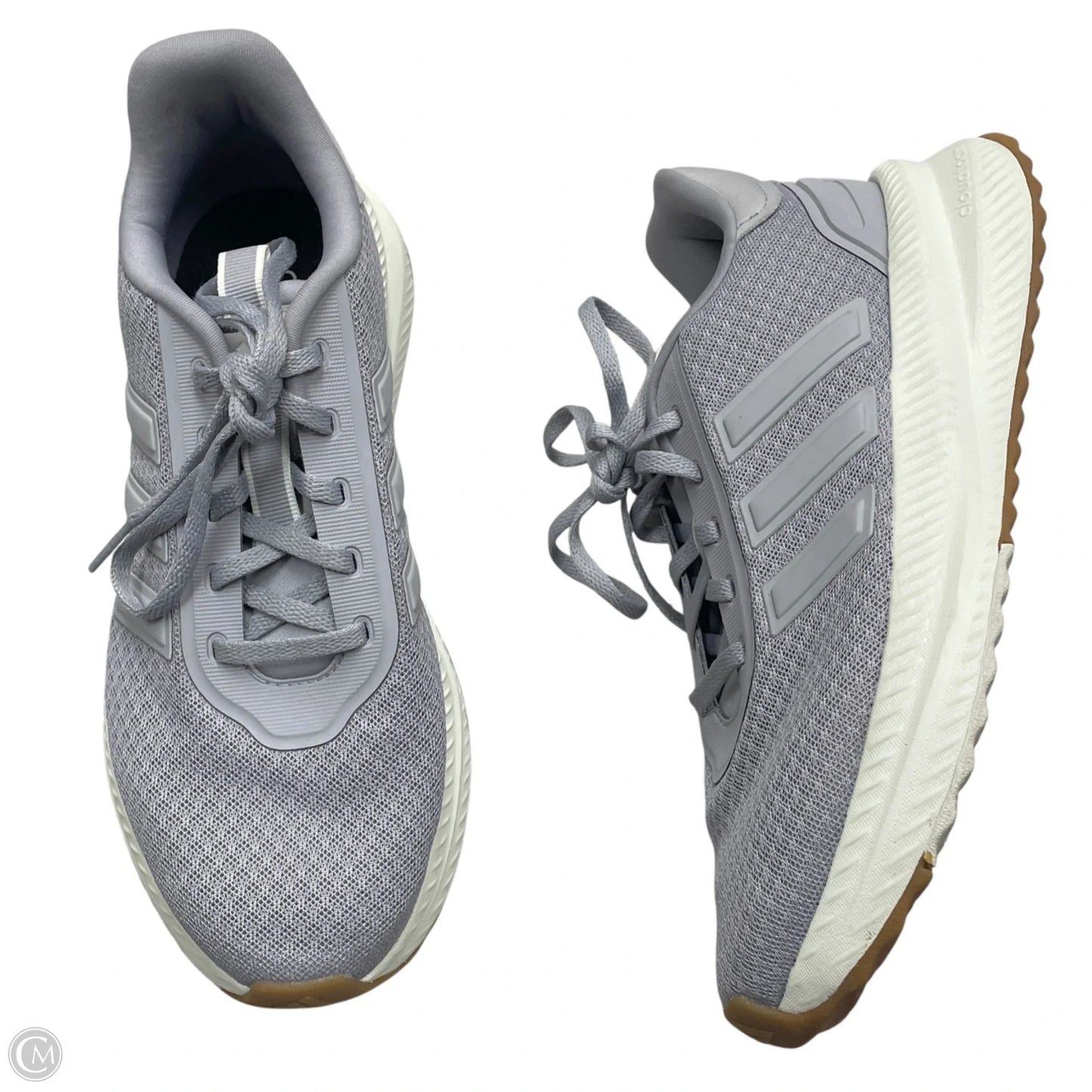 Shoes Athletic By Adidas In Grey, Size: 8