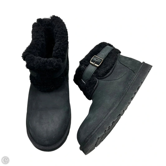 Boots Designer By Ugg In Black, Size: 9