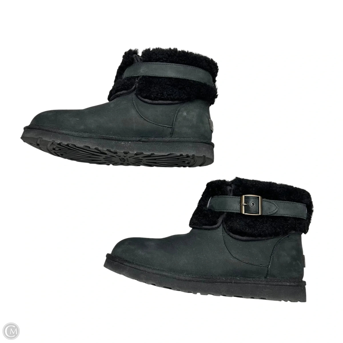 Boots Designer By Ugg In Black, Size: 9
