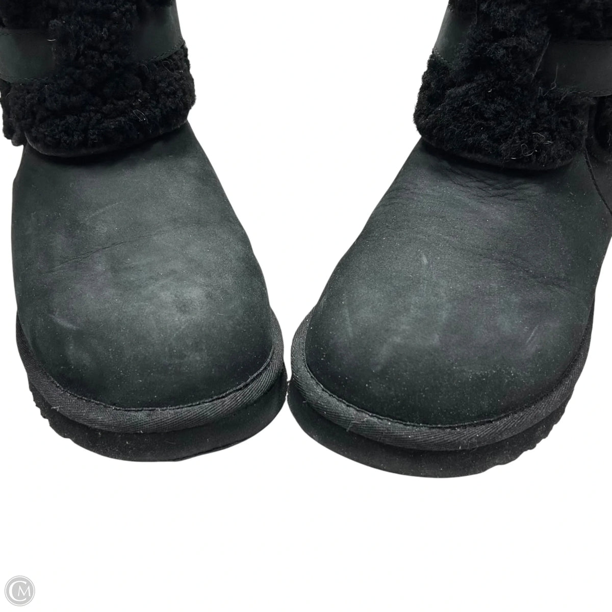 Boots Designer By Ugg In Black, Size: 9