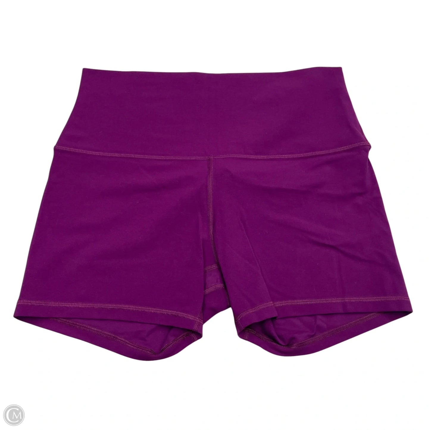 Athletic Shorts By Lululemon In Purple, Size: M