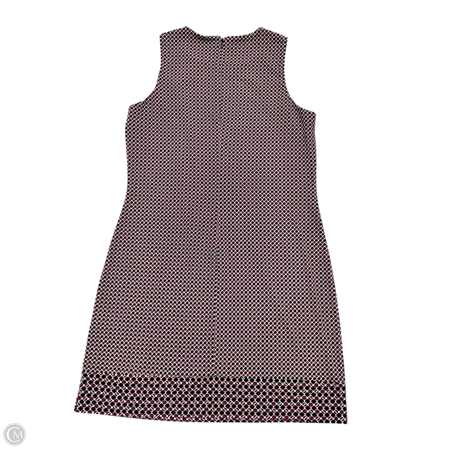 Dress Casual Short By Michael By Michael Kors In Black & Purple, Size: M