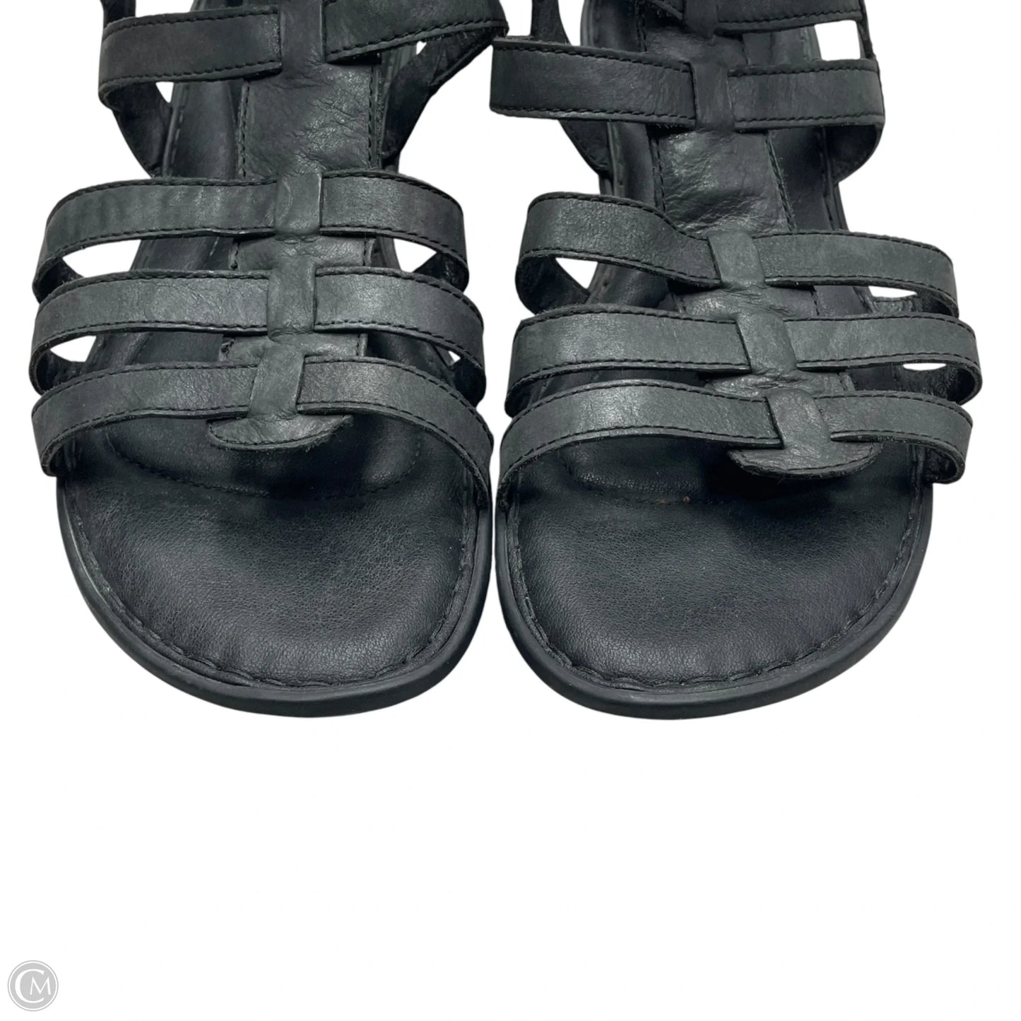 Sandals Flats By Born In Black, Size: 11