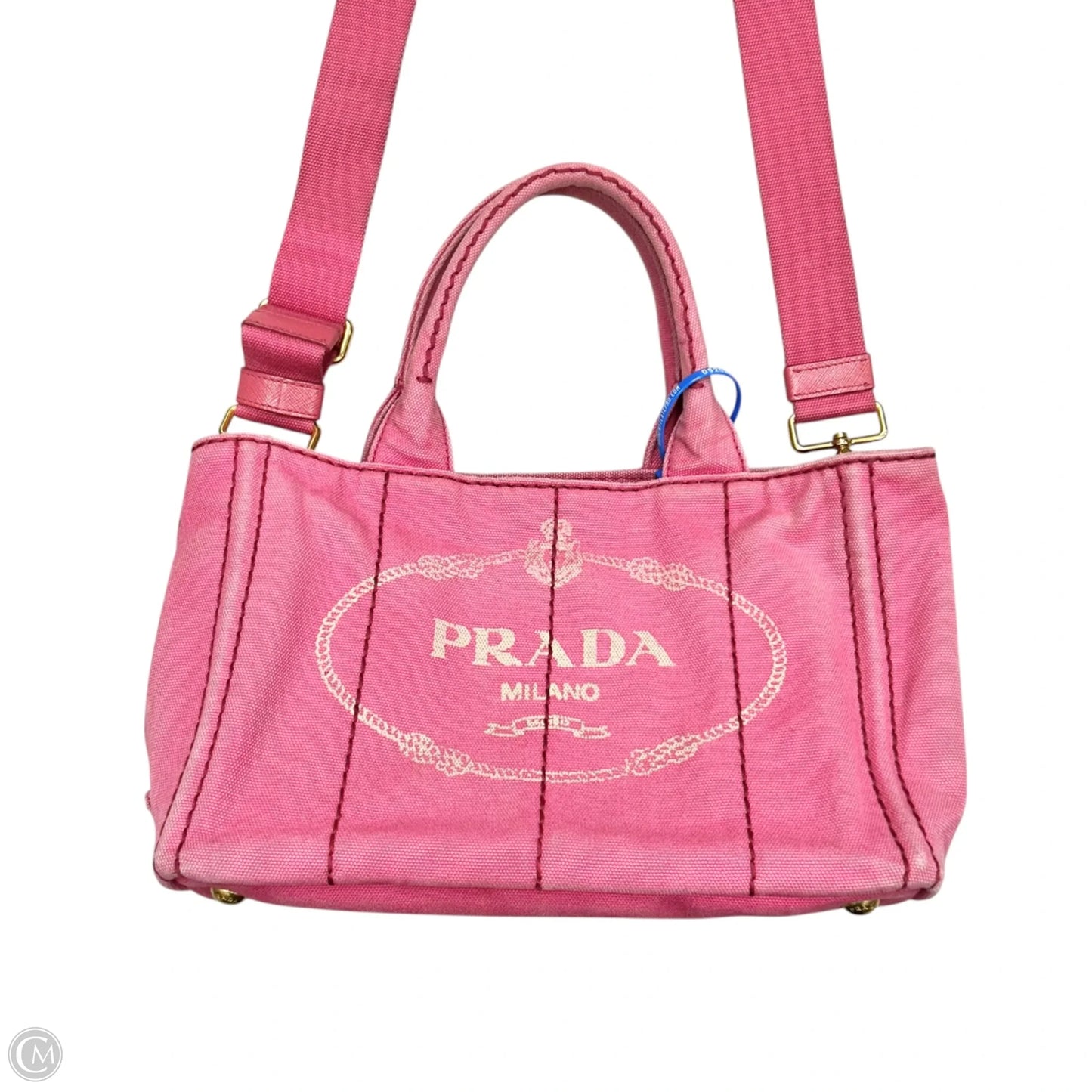 Tote Luxury Designer By Prada, Size: Medium