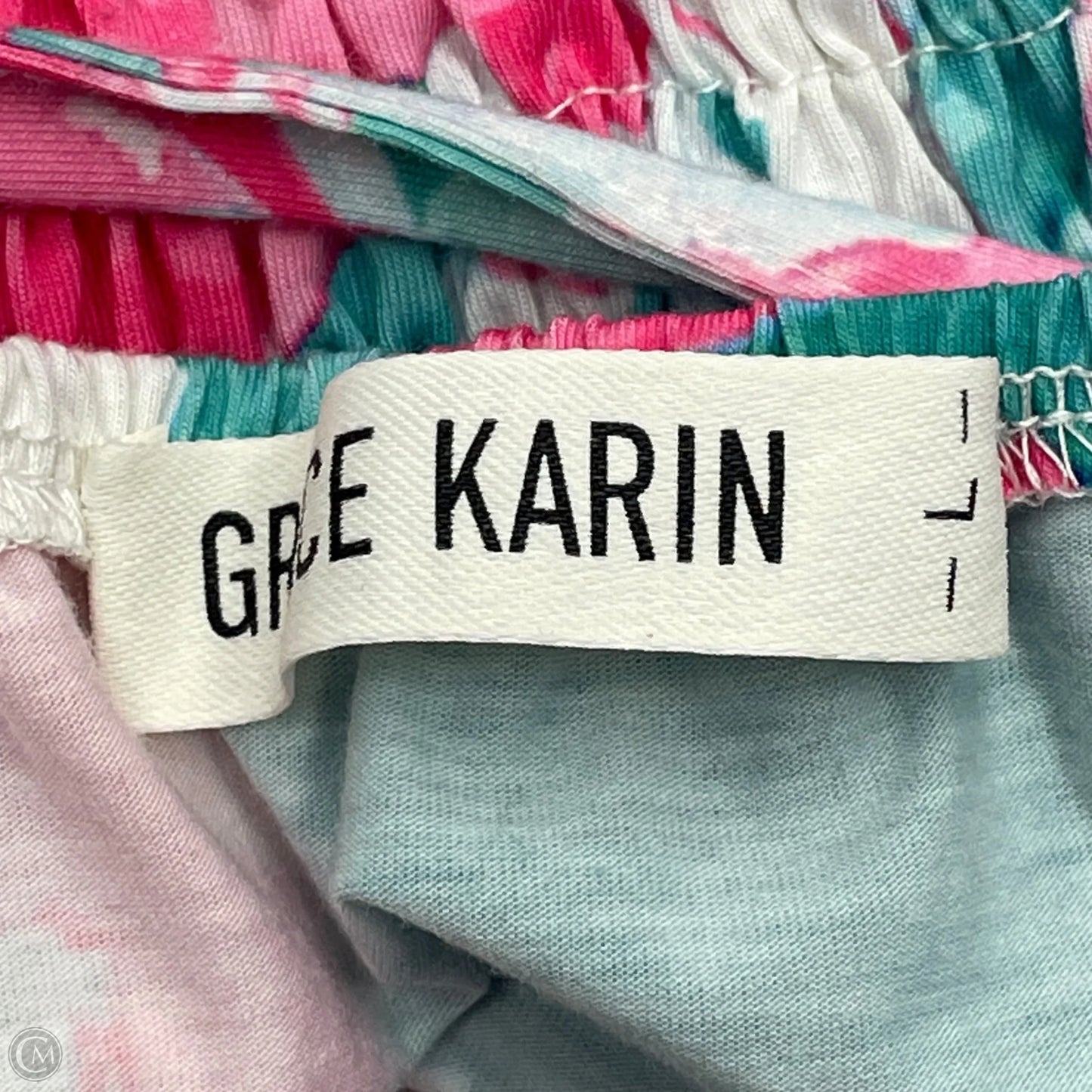Dress Casual Maxi By Grace Karin In Blue & Pink, Size: L