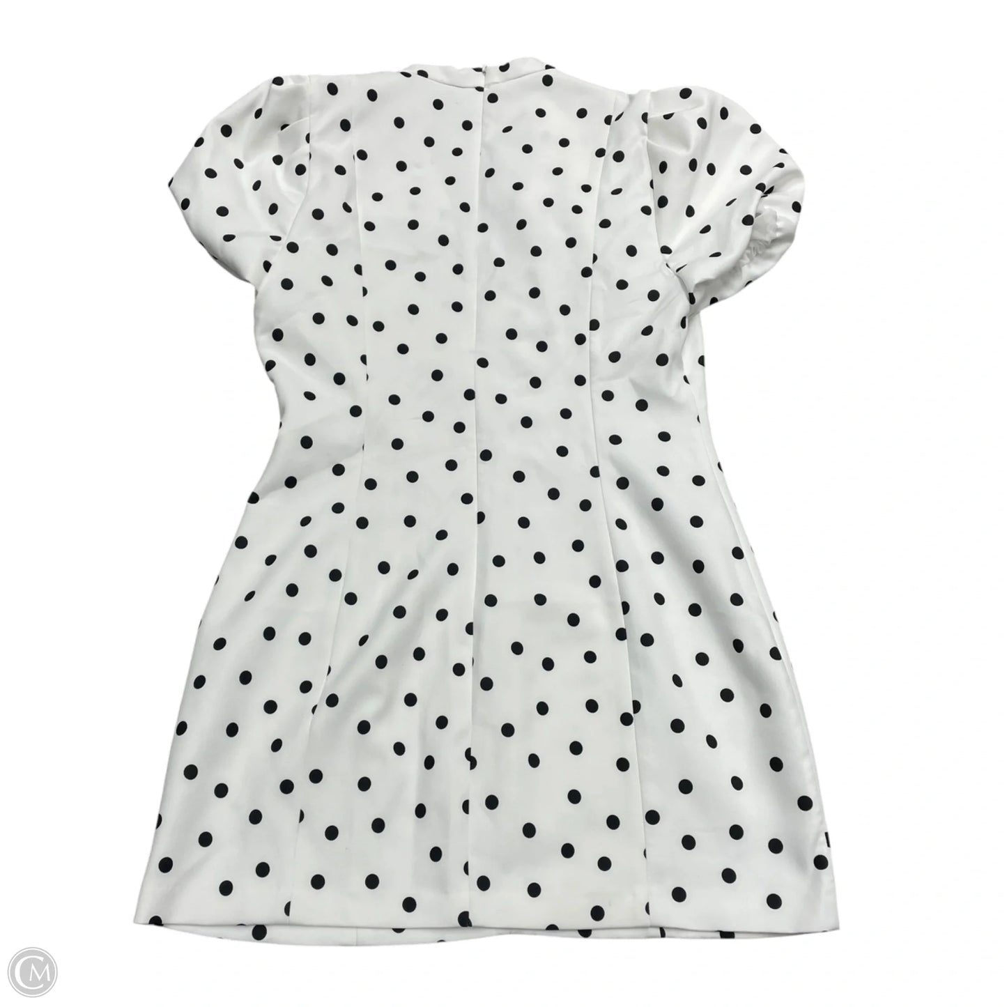 Dress Party Short By Zara In Black & White, Size: L