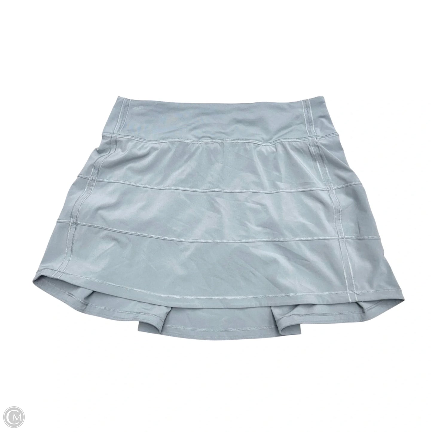 Athletic Skort By Lululemon In Grey, Size: S