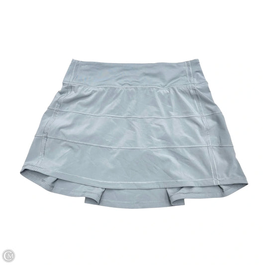 Athletic Skort By Lululemon In Grey, Size: S