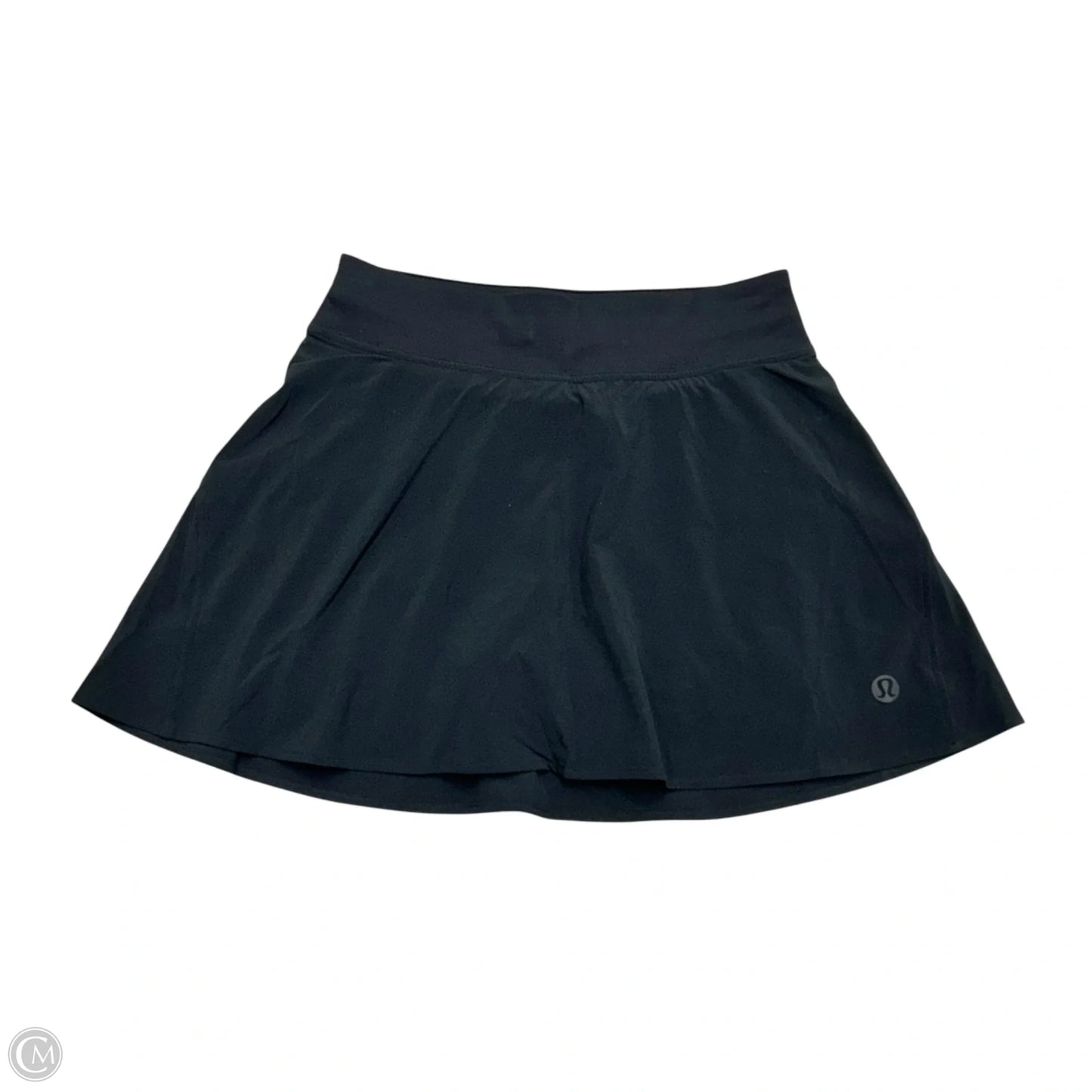 Athletic Skort By Lululemon In Black, Size: S